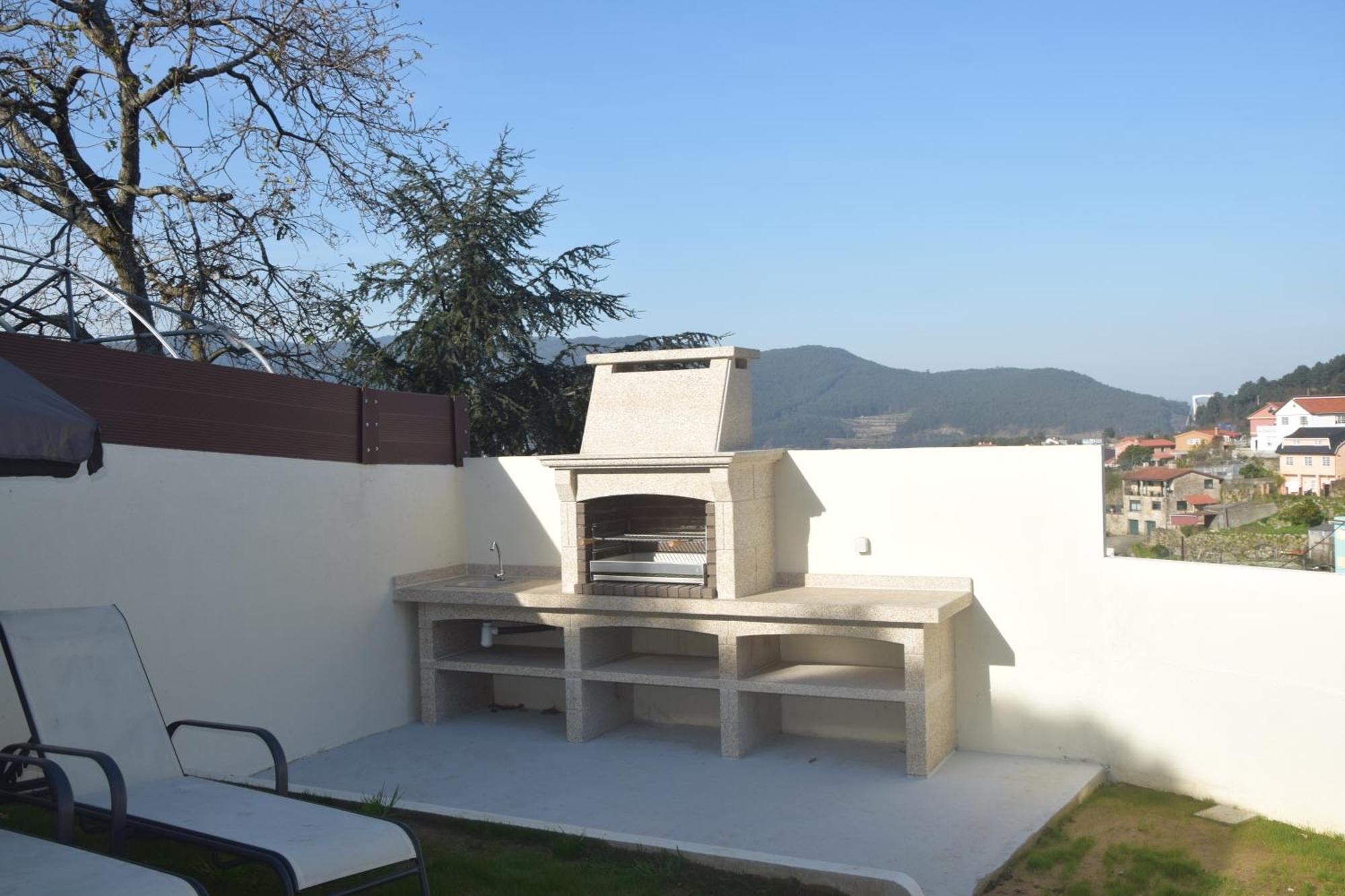 Casa En Chapela, Con Vistas A La Ria De Vigo别墅 外观 照片